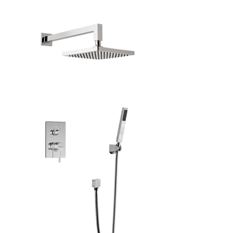 BathSelect Complete Shower System with Roughin Valve Wayfair